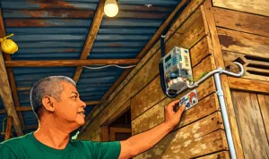 listrik Ilustrasi gambar digital