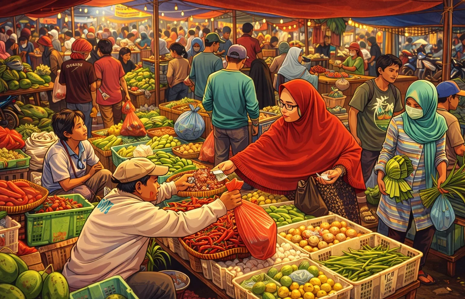 Ilustrasi gambar digital