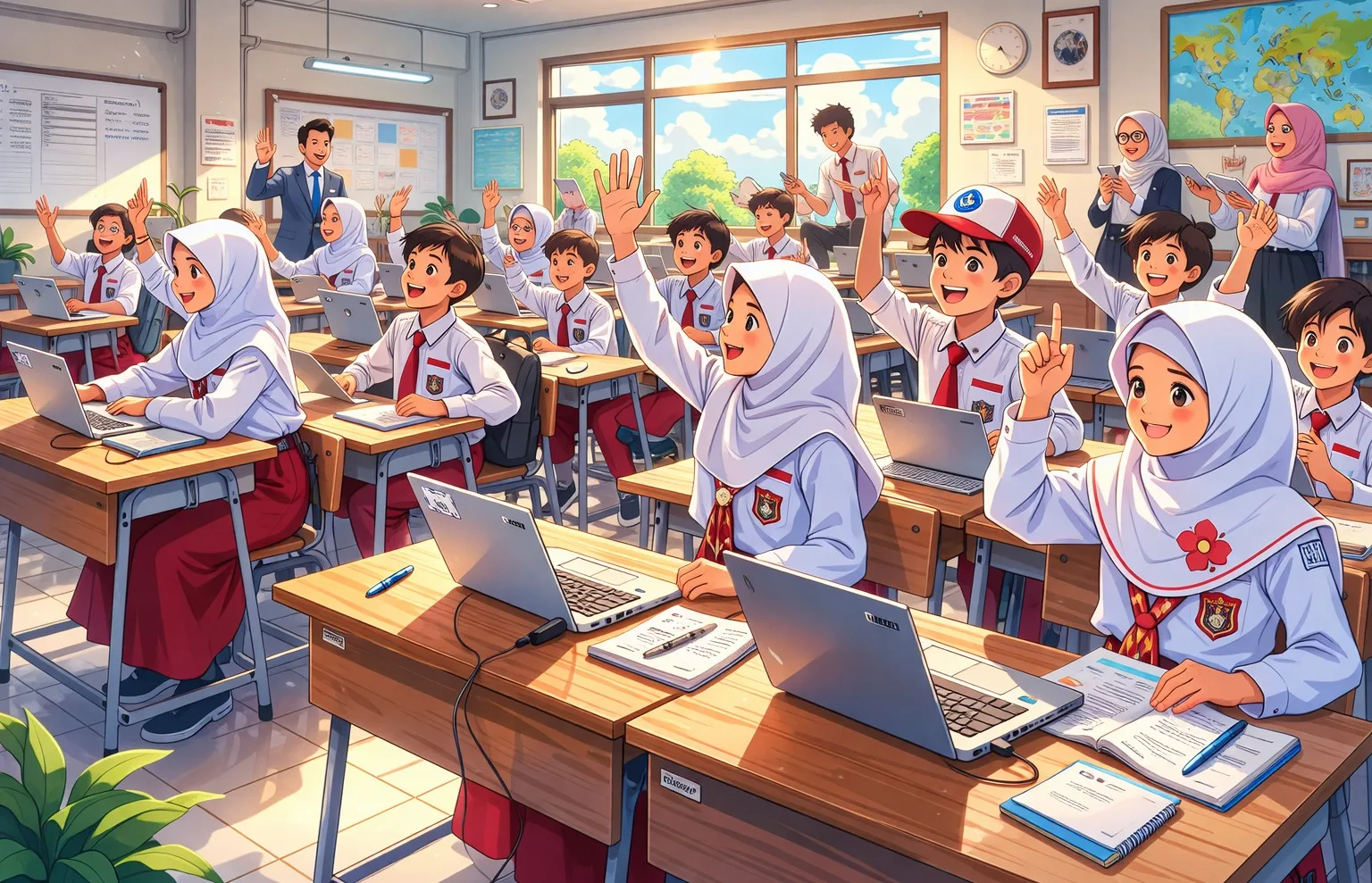 Ilustrasi gambar digital