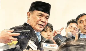 Djamari Chaniago Menteri Koordinator Bidang Politik dan Keamanan RI, Djamari Chaniago.*//Foto olah digital