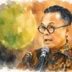 Kepala Badan Pengaturan (BP) BUMN sekaligus COO Danantara, Dony Oskaria.//Foto olah digital