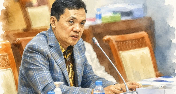 Ketua Komisi III DPR RI Habiburokhman.*//Foto olah digital