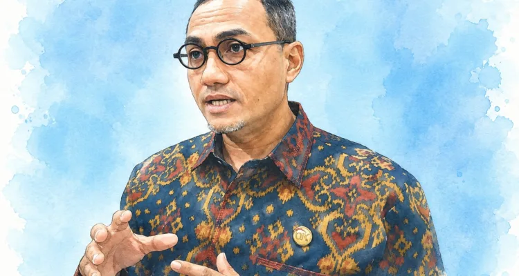 Kepala Eksekutif Pengawas Pasar Modal, Keuangan Derivatif dan Bursa Karbon OJK, Hasan Fawzi.//Foto olah digital