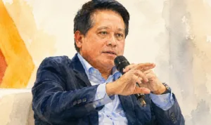 Hery Gunardi Foto olah digital Ketua Umum PERBANAS, Hery Gunardi.