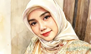 Iis Safuroh,M.Pd.I. Guru dan Penggiat Literasi.//Foto olah digital