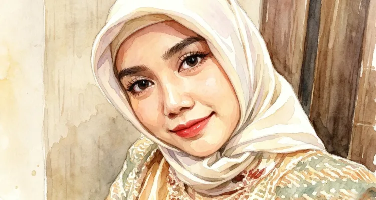 Iis Safuroh,M.Pd.I. Guru dan Penggiat Literasi.//Foto olah digital
