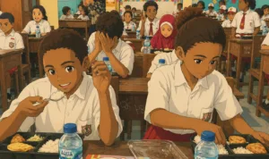 MBG Ilustrasi gambar digital