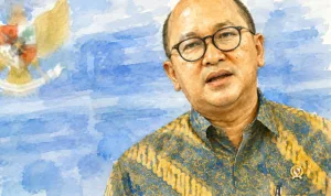 Foto olah digital Chief Executive Officer Danantara Indonesia, Rosan Roeslani.