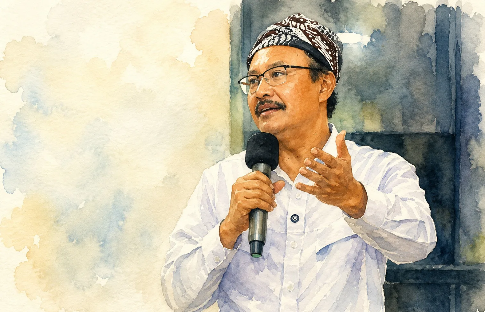 Saifullah Yusuf Foto olah digital Menteri Sosial Saifullah Yusuf atau Gus Ipul.