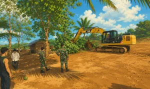 groundbreaking Ilustrasi gambar digital