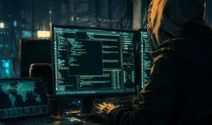 spionase Ilustrasi gambar digital