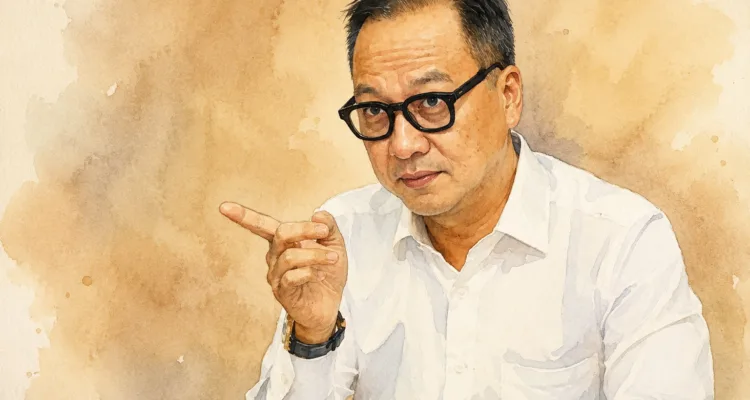 Foto olah digital Menteri Perindustrian (Menperin) Agus Gumiwang Kartasasmita.