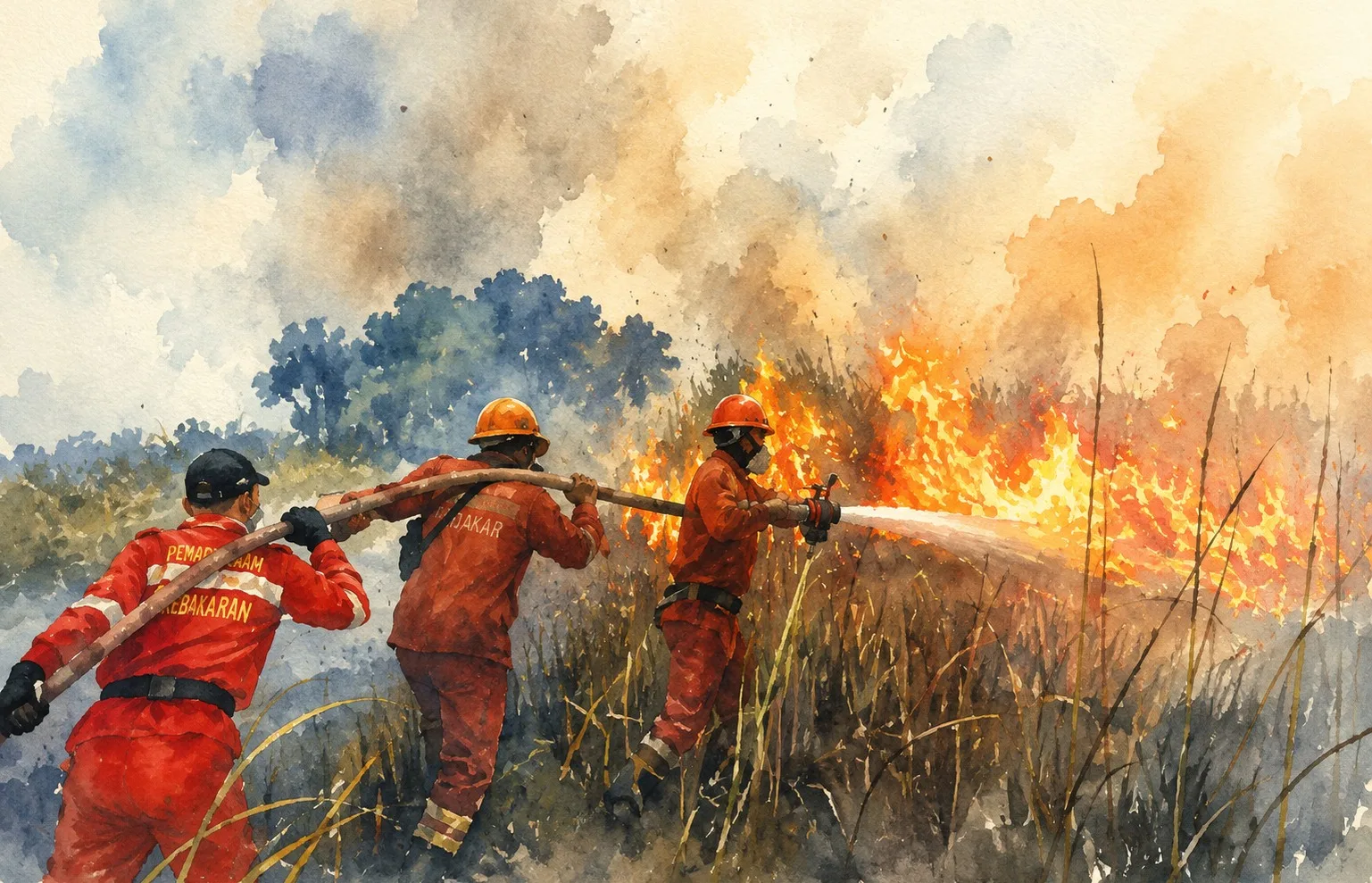 Ilustrasi gambar digital