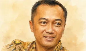 Foto olah digital Menteri Sekretaris Negara (Mensesneg) Prasetyo Hadi.