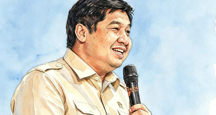 Foto olah digital Menteri Perumahan dan Kawasan Permukiman (PKP), Maruarar Sirait.