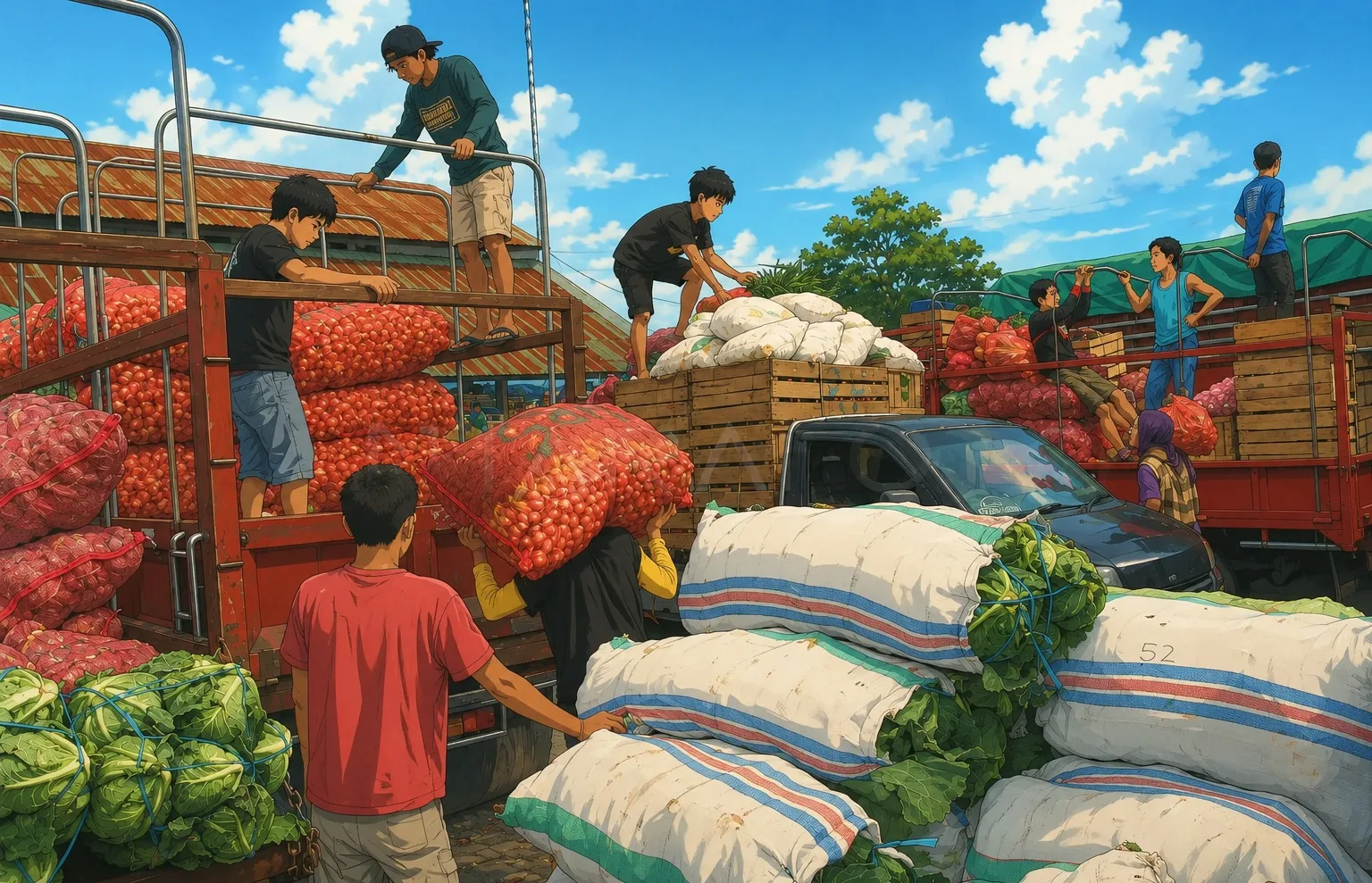 Ilustrasi gambar digital
