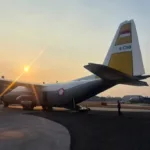Foto istimewa Pesawat pembawa bantuan logistik untuk korban gempa bumi di Pulau Flores, Nusa Tenggara Timur.
