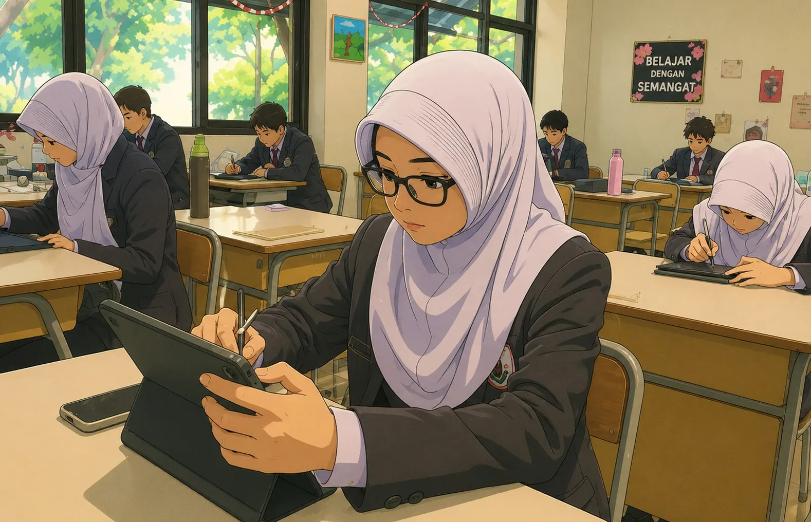 Ilustrasi gambar digital