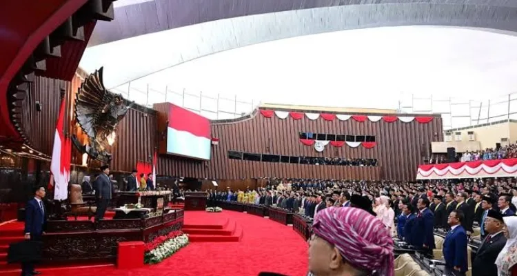 Foto istimewa Suasana sidang tahunan MPR 2026.