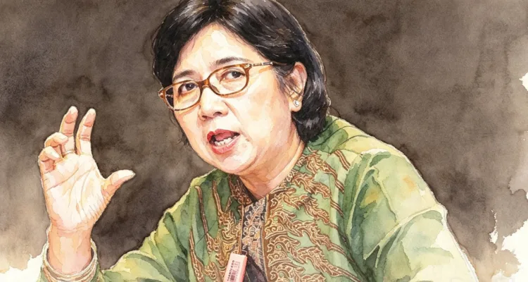 Gubernur Bank Indonesia Destry Damayanti.//Foto olah digital