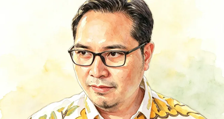 Foto olah digital Direktur Jenderal Stabilitas dan Pengembangan Sektor Keuangan Kementerian Keuangan Herman Saheruddin.