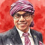 Foto gambar digital Anggota Komisi III DPR RI Hinca Panjaitan.