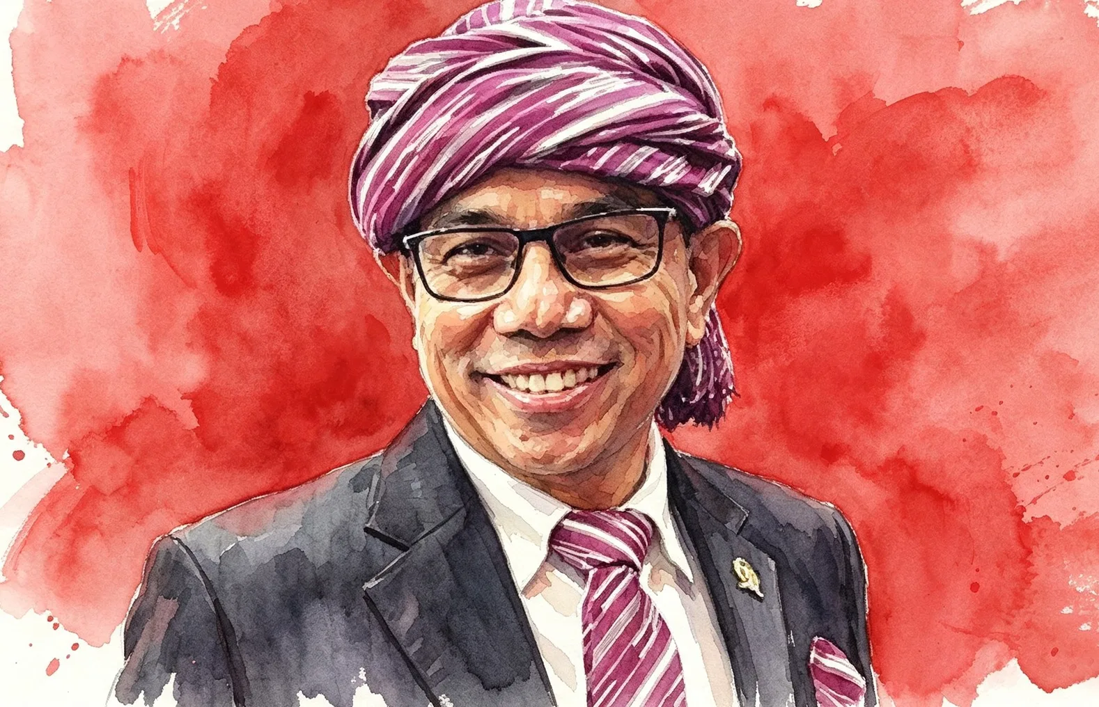Foto gambar digital Anggota Komisi III DPR RI Hinca Panjaitan.