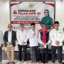 Anggota DPD RI Perwakilan Banten Ade Yuliasih foto bersama dalam rangkaian sosialisasi 4 Pilar MPR RI.