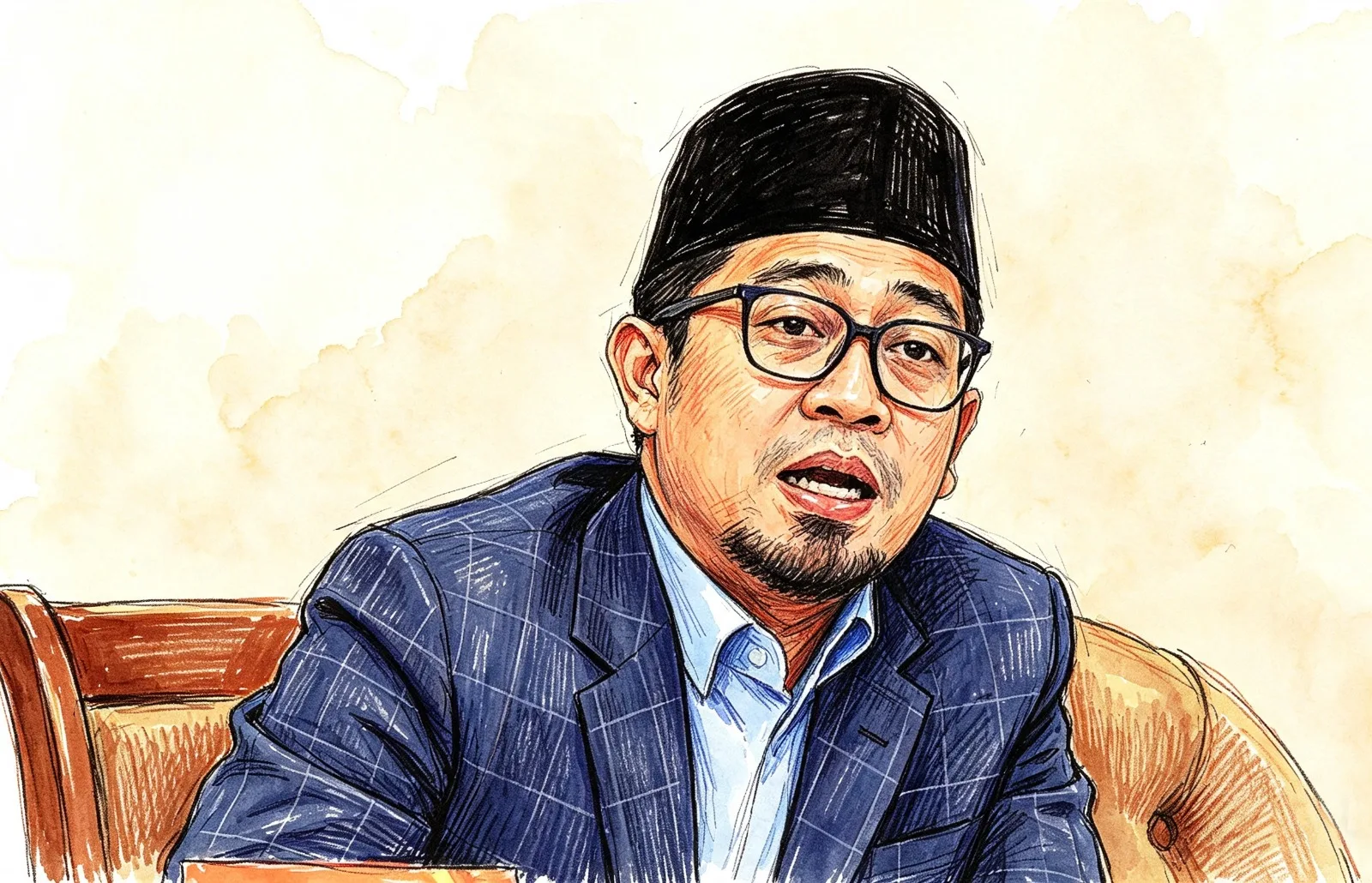 Foto olah digital Anggota Baleg DPR RI Muhammad Khozin.