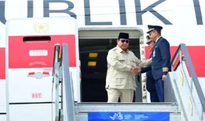Foto istimewa Presiden Prabowo Subianto tiba di Bandar Udara Internasional Vladivostok, Federasi Rusia, pada Rabu, 2 September 2026, pukul 10.45 waktu setempat (WS).