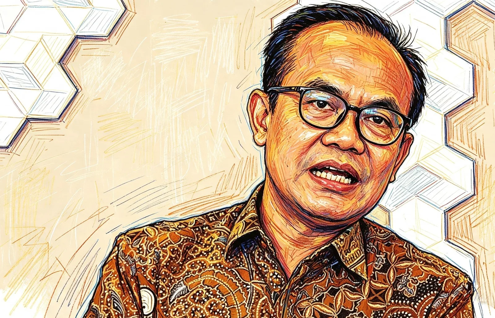 Foto olah digital Sekretaris Kementerian Koordinator Bidang Perekonomian Susiwijono Moegiarso.