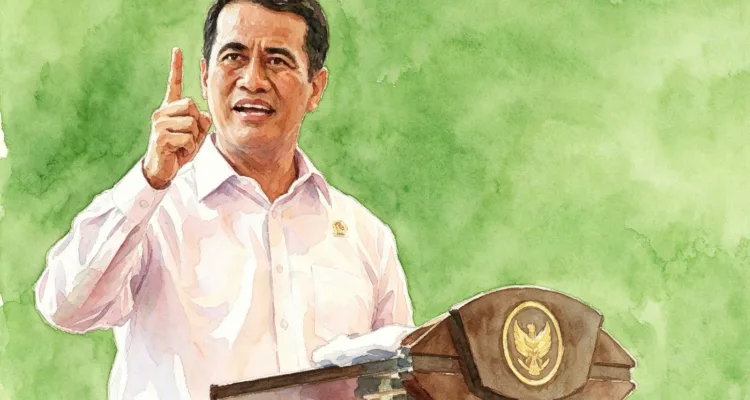 Menteri Pertanian Andi Amran Sulaiman.*//Foto olah digital