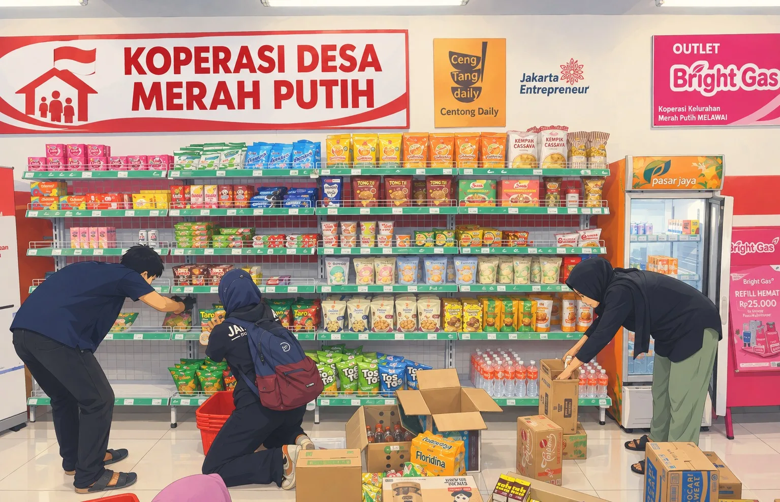 Ilustrasi gambar digital