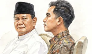 Presiden Prabowo Subianto dan Wakil Presiden Gibran Rakabuming Raka.//Foto gambar digital