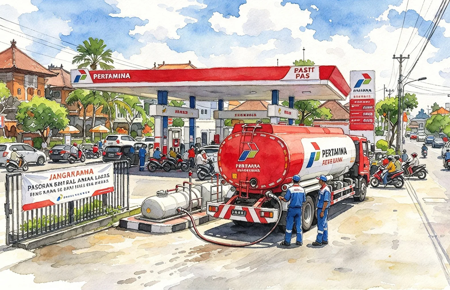BBM Ilustrasi gambar digital
