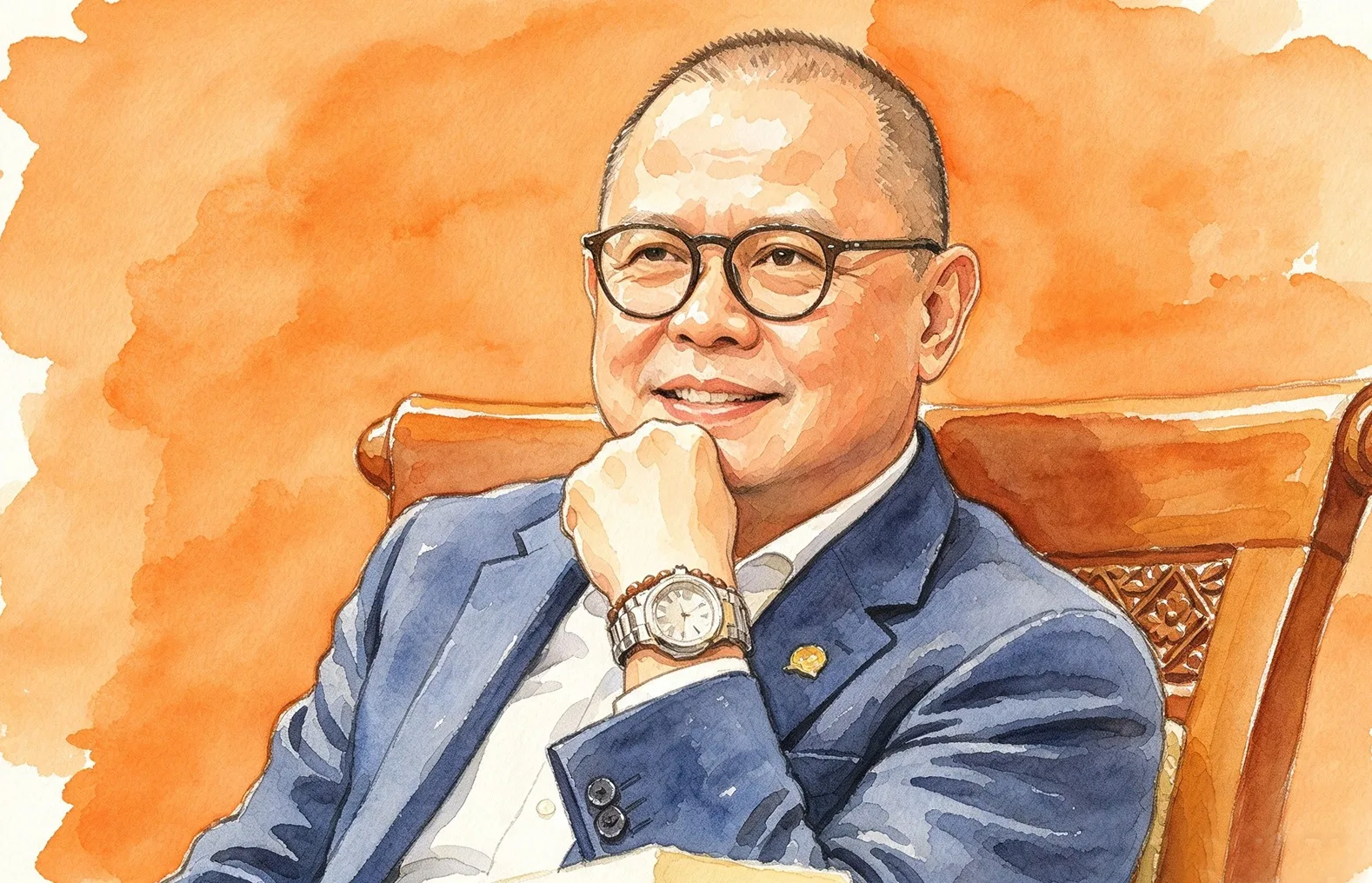 Foto gambar digital Menteri Pelindungan Pekerja Migran Indonesia (P2MI), Mukhtarudin.