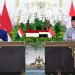 Foto istimewa Presiden Republik Indonesia Prabowo Subianto bersama dengan Presiden Republik Arab Mesir Abdel Fattah El-Sisi di Istana Merdeka, Jakarta, pada Minggu, 11 Oktober 2026.