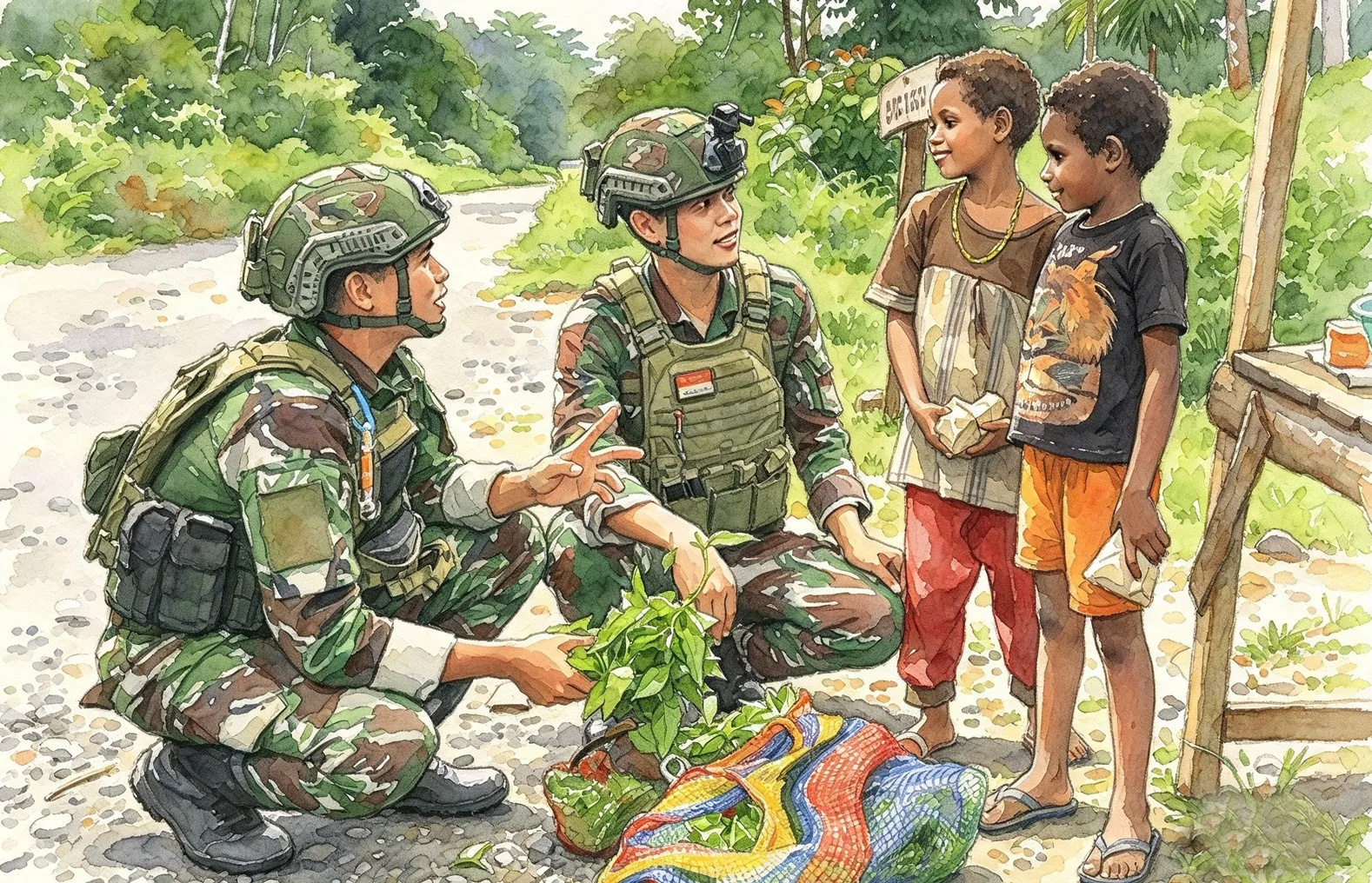 Ilustrasi gambar digital