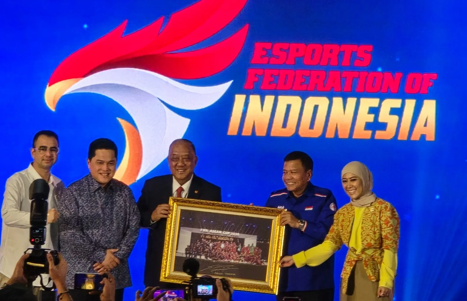 WhatsApp Image 2026-10-15 at 13.12.48 Menteri Pemuda dan Olahraga (Menpora) Erick Thohir pada acara pelantikan Pengurus Besar Esports Indonesia (PB ESI) masa bakti 2026–2030 di Hall Patiunus, Jakarta Selatan, Kamis (15/10/2026).//Foto istimewa