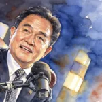 Foto gambar digital Menteri Koordinator Bidang Hukum, HAM, Imigrasi, dan Pemasyarakatan Yusril Ihza Mahendra.