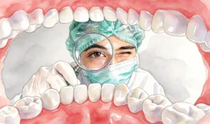 dokter Ilustrasi gambar digital