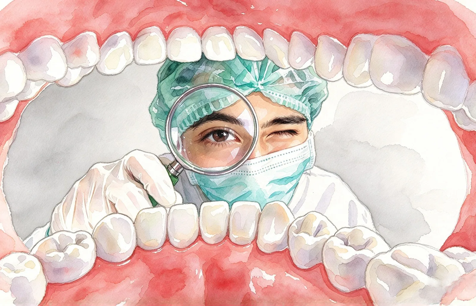 dokter Ilustrasi gambar digital