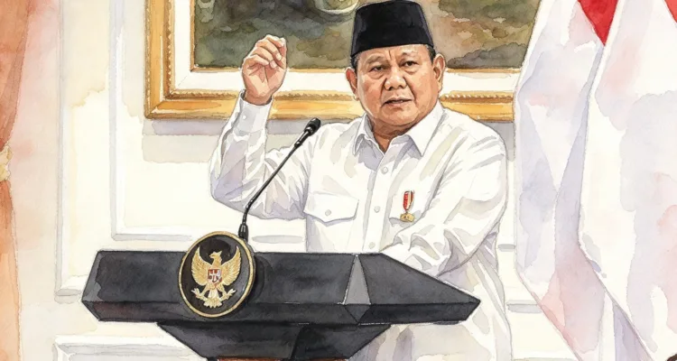 Presiden Prabowo Subianto.//Foto gambar digital