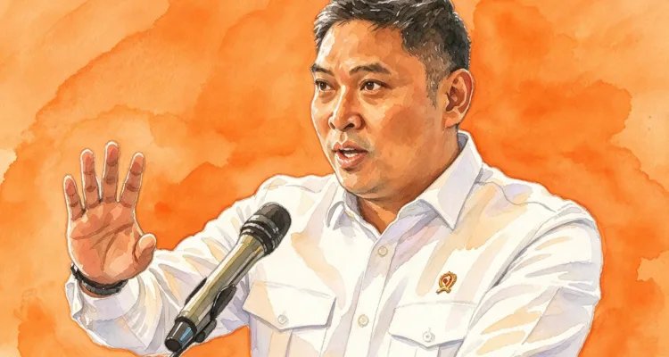 Foto gambar digital Kepala Badan Gizi Nasional (BGN) Sudaryono.